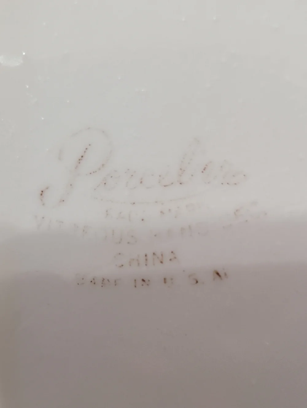 Vintage Porcelier Hearth‎ Scene Teapot - Hand Painted